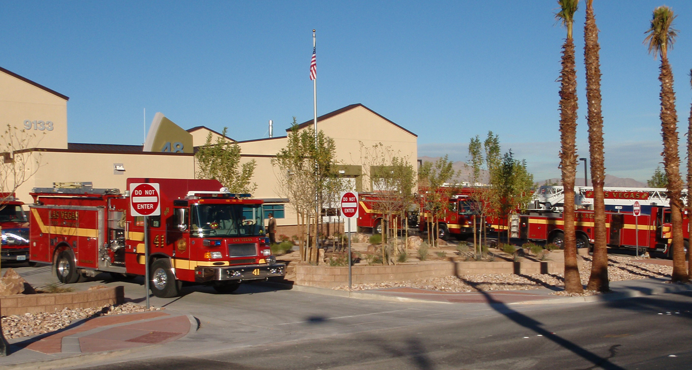Site/Civil Engineering services for City of Las Vegas Fire Stations